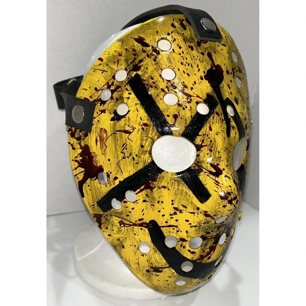 Halloween Party Hockey Mask‎ Horror Man Made Decoration Unique Scary Cosplay